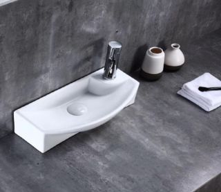 Раковина-чаша CeramaLux 7946L белая 45.5 см